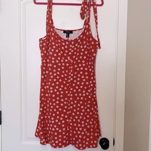 Forever 21+ White Flower Dress